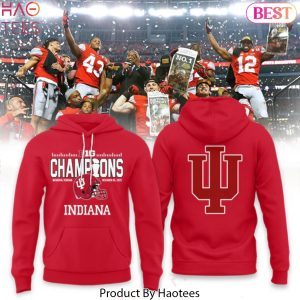Indiana Hoosiers 2025 Big Ten Champion Hoodie