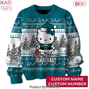 Jacksonville Jaguars Merry Christmas HK Ugly Sweater