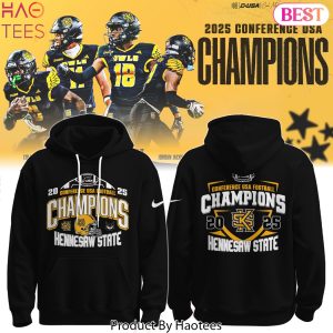 Kennesaw State Owls 2025 C-USA Football Conference Champions Hoodie