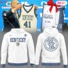 Kentucky Wildcats Basketball White Hoodie