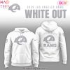 Los Angeles Chargers 2026 White Out Hoodie