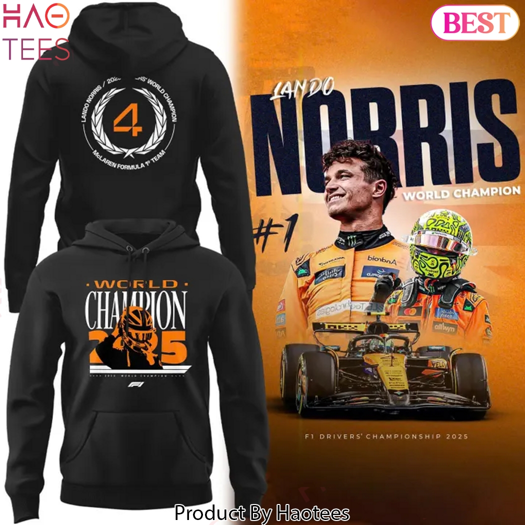 McLaren Lando Norris Championship Winners Hoodie McLaren Lando Norris Championship Winners Hoodie