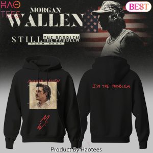 Morgan Wallen Still The Problem Tour 2026 Signature Hoodie – Black