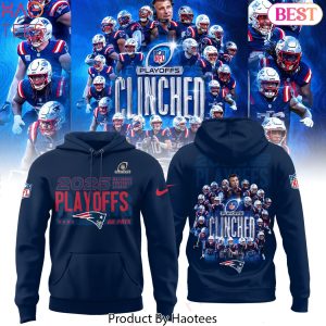 New England Patriots 2025 NFL Playoffs Hoodie