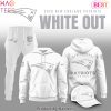 New England Patriots 2026 White Out Hoodie
