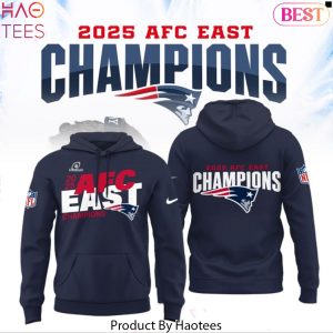 New England Patriots AFC East Division Champions 2025 Hoodie