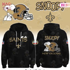 NO Saints Football x Snoopy Hoodie