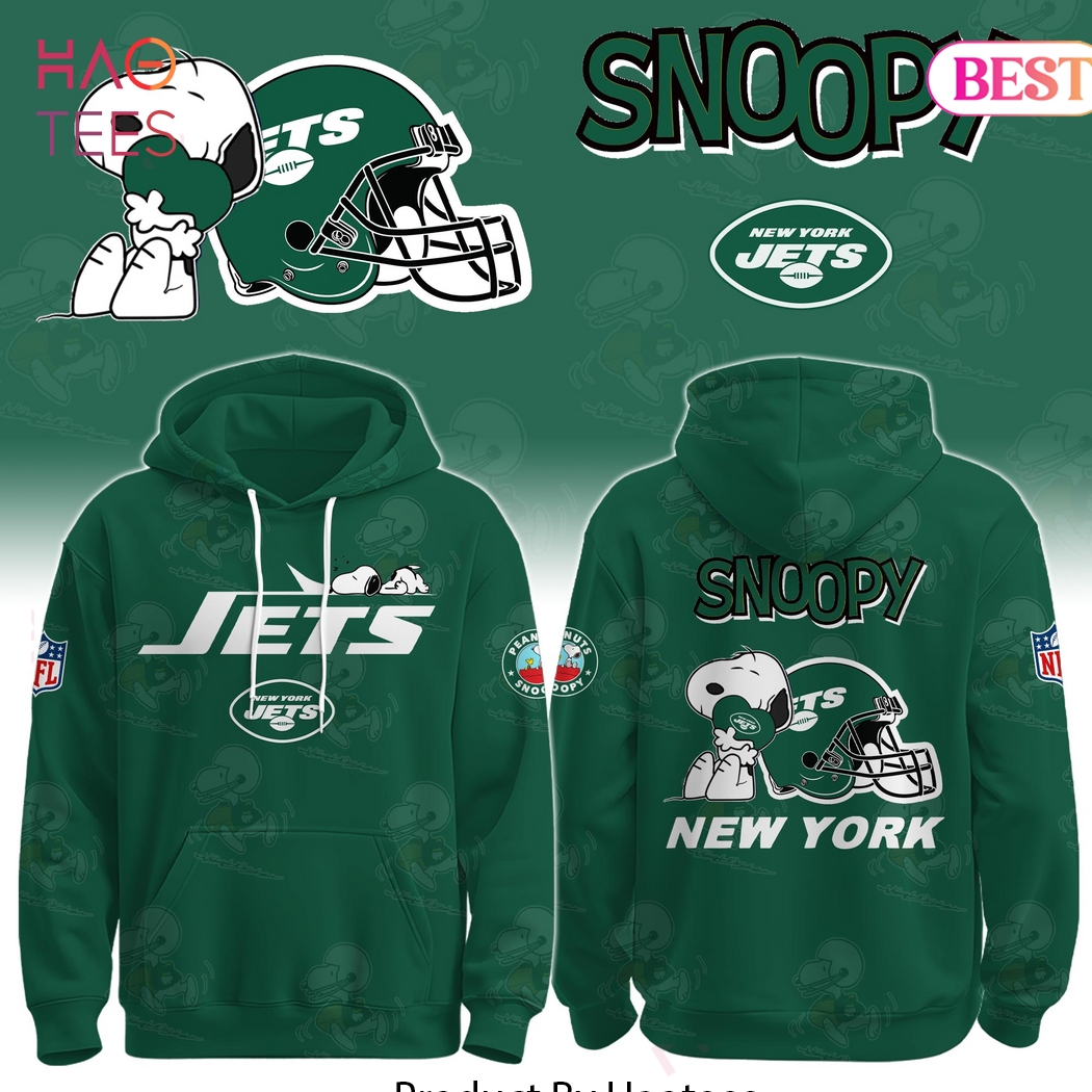 NY Jets Football x Snoopy Hoodie NY Jets Football x Snoopy Hoodie