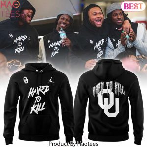 Oklahoma Sooners Hard To Kill Hoodie – Black
