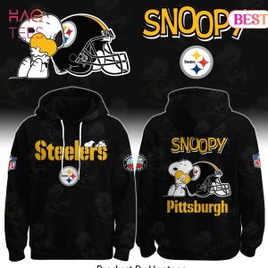 P Steelers Football x Snoopy Hoodie