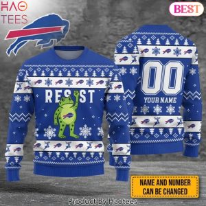 Personalized Buffalo Bills Resist Ugly Sweater