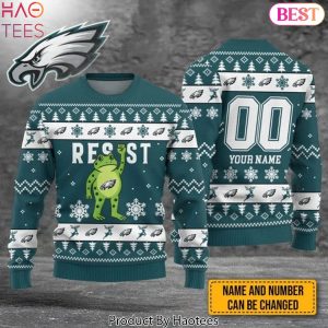 Personalized Philadelphia Eagles Resist Ugly Sweater