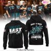 Philadelphia Eagles 2025 NFC East Division Champions Back To Back Hoodie – Green
