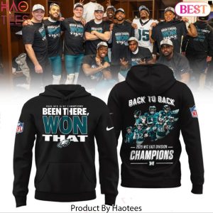 Philadelphia Eagles 2025 NFC East Division Champions Hoodie