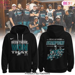 Philadelphia Eagles Back-To-Back NFC East Champions Hoodie