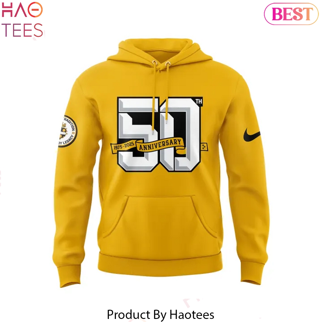 Pittsburgh Steelers 50th Anniversary Of The Terrible Towel Hoodie Pittsburgh Steelers 50th Anniversary Of The Terrible Towel Hoodie