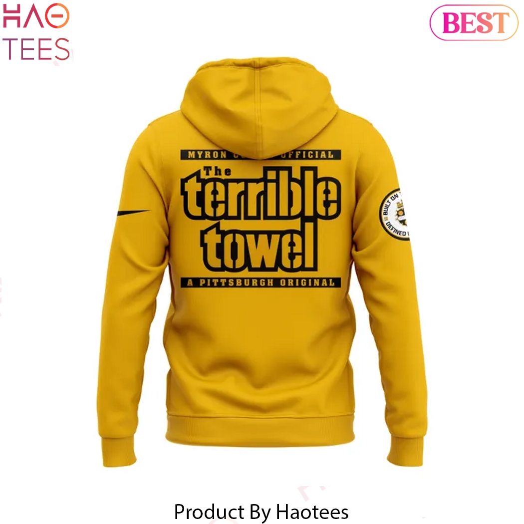 Pittsburgh Steelers 50th Anniversary Of The Terrible Towel Hoodie Pittsburgh Steelers 50th Anniversary Of The Terrible Towel Hoodie