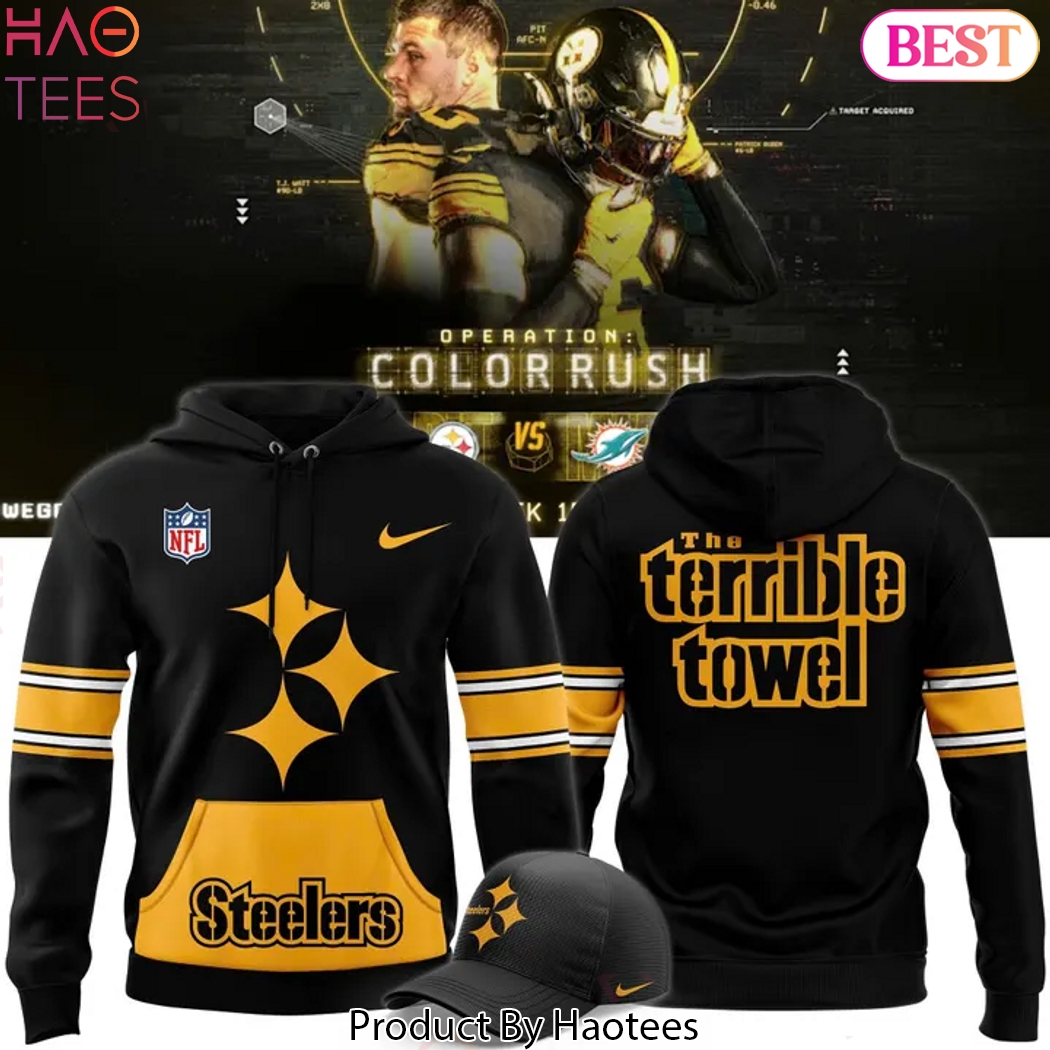 Pittsburgh Steelers Color Rush Week 15 Hoodie Pittsburgh Steelers Color Rush Week 15 Hoodie