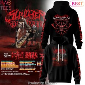 Slaughter To Prevail 2026 Tour Black Hoodie