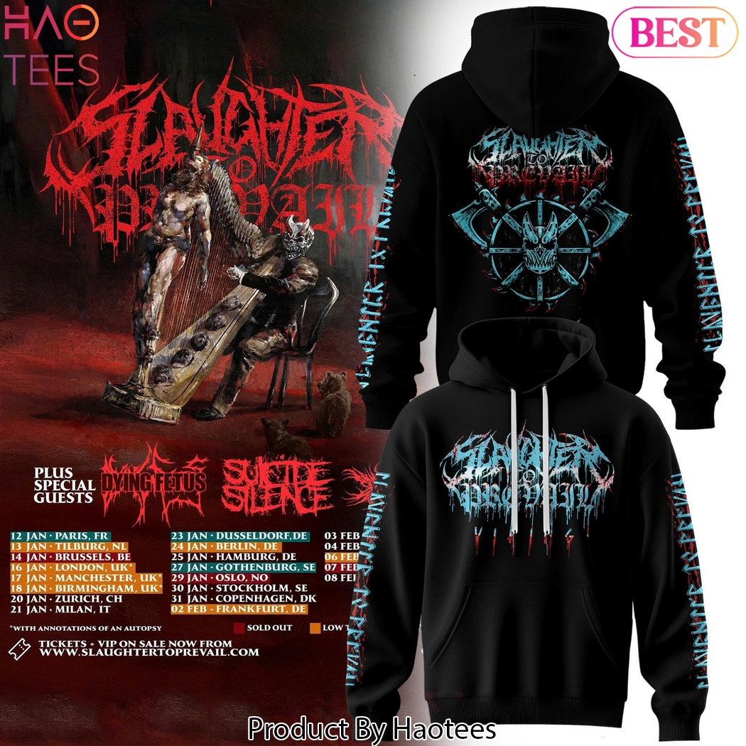 Slaughter To Prevail Viking Deathcore Hoodie Slaughter To Prevail Viking Deathcore Hoodie