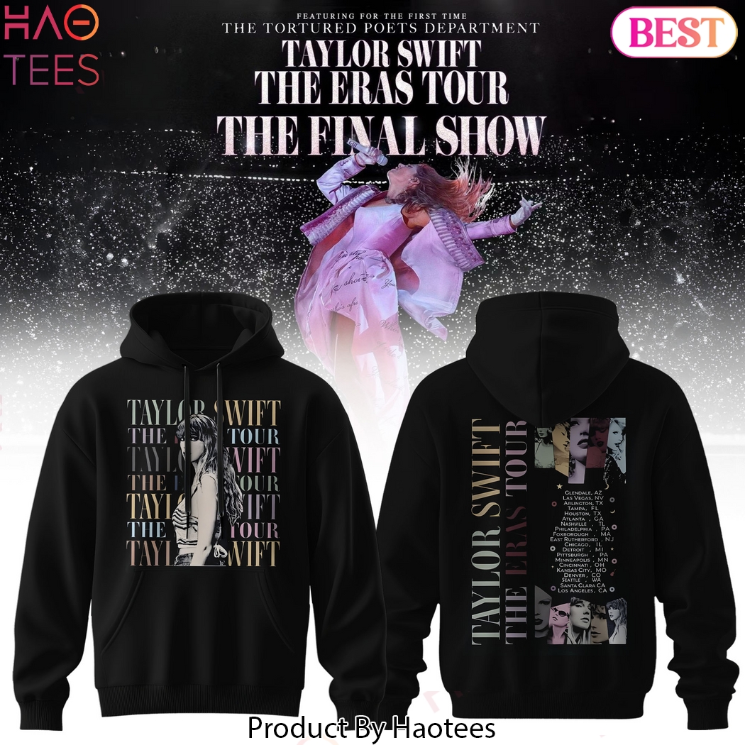 Taylor Swift The Final Show Of The Eras Tour I Remember Hoodie - Black Taylor Swift The Final Show Of The Eras Tour I Remember Hoodie - Black