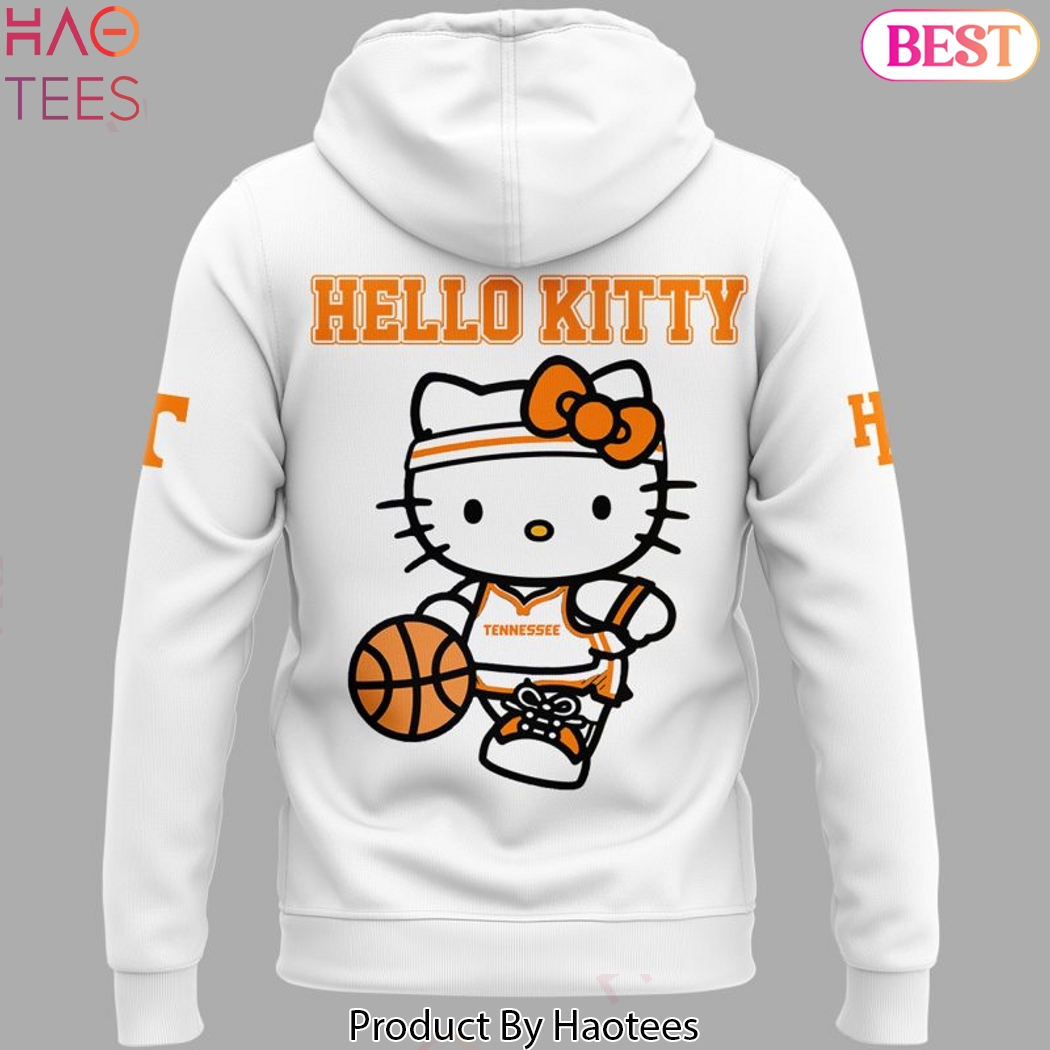 Tennessee Volunteers Basketball HK White Hoodie Tennessee Volunteers Basketball HK White Hoodie