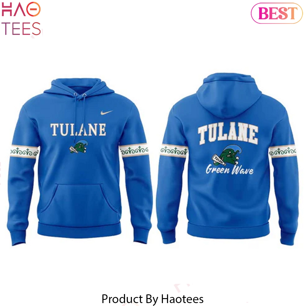 Tulane Green Wave Football Our First City Hoodie Tulane Green Wave Football Our First City Hoodie