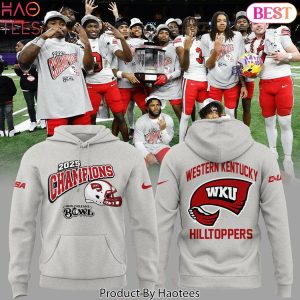 Western Kentucky Hilltoppers New Orleans Bowl Champs Hoodie