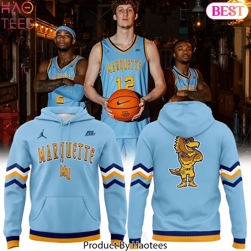 2026 Marquette Golden Eagles Basketball Hoodie 2026 Marquette Golden Eagles Basketball Hoodie