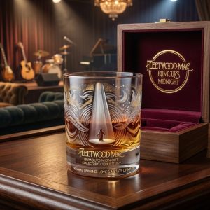 Fleetwood Mac Rumours Midnight 2026 Whiskey Glass