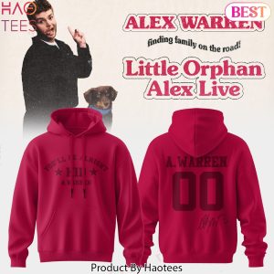 Alex Warren Little Orphan Alex Tour Hoodie