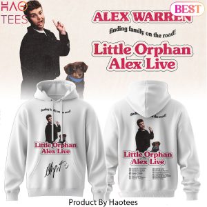 Alex Warren Little Orphan Alex Tour Signature Hoodie