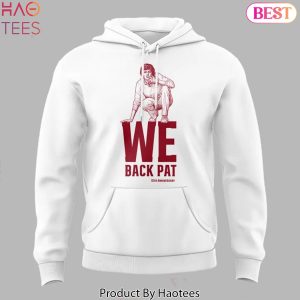 Arkansas Razorbacks Basketball We Back Pat Hoodie