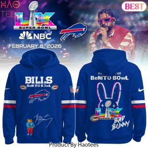 B Bills x Bad Bunny Super Bowl 2026 Hoodie