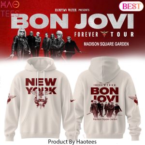 Bon Jovi x New York Forever Tour 2026 Hoodie