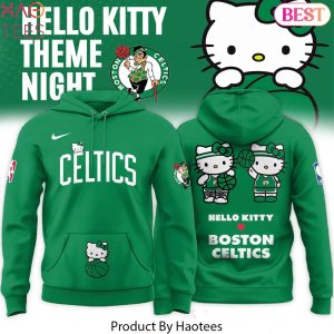 Boston Celtics x HK 2026 Green Hoodie