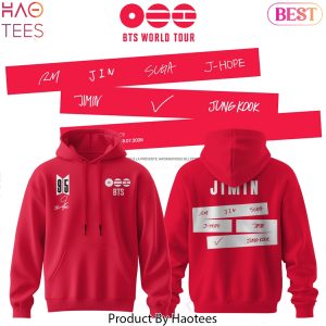 BTS Comeback & World Tour 2026 Jimin Signature Hoodie