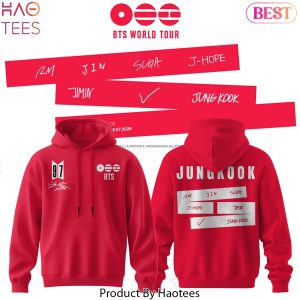 BTS Comeback & World Tour 2026 JungKook Signature Hoodie