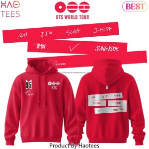BTS Comeback & World Tour 2026 V Signature Hoodie
