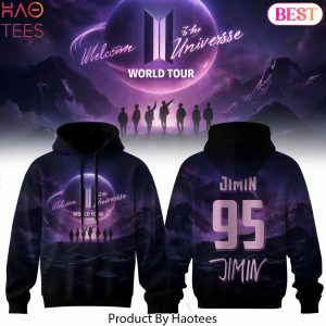 BTS World Tour 2026 Jimin Welcome To The Universse Hoodie