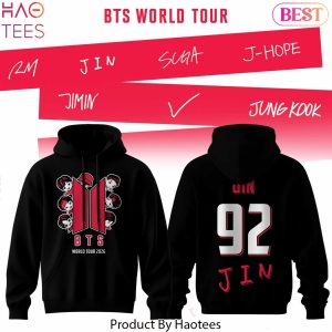 BTS World Tour 2026 Jin Hoodie