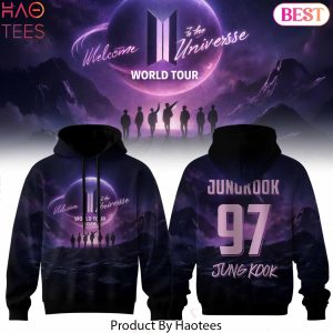 BTS World Tour 2026 Jungkook Welcome To The Universse Hoodie