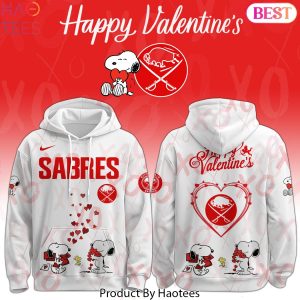 Buffalo Sabres Snoopy Happy Valentina Hoodie