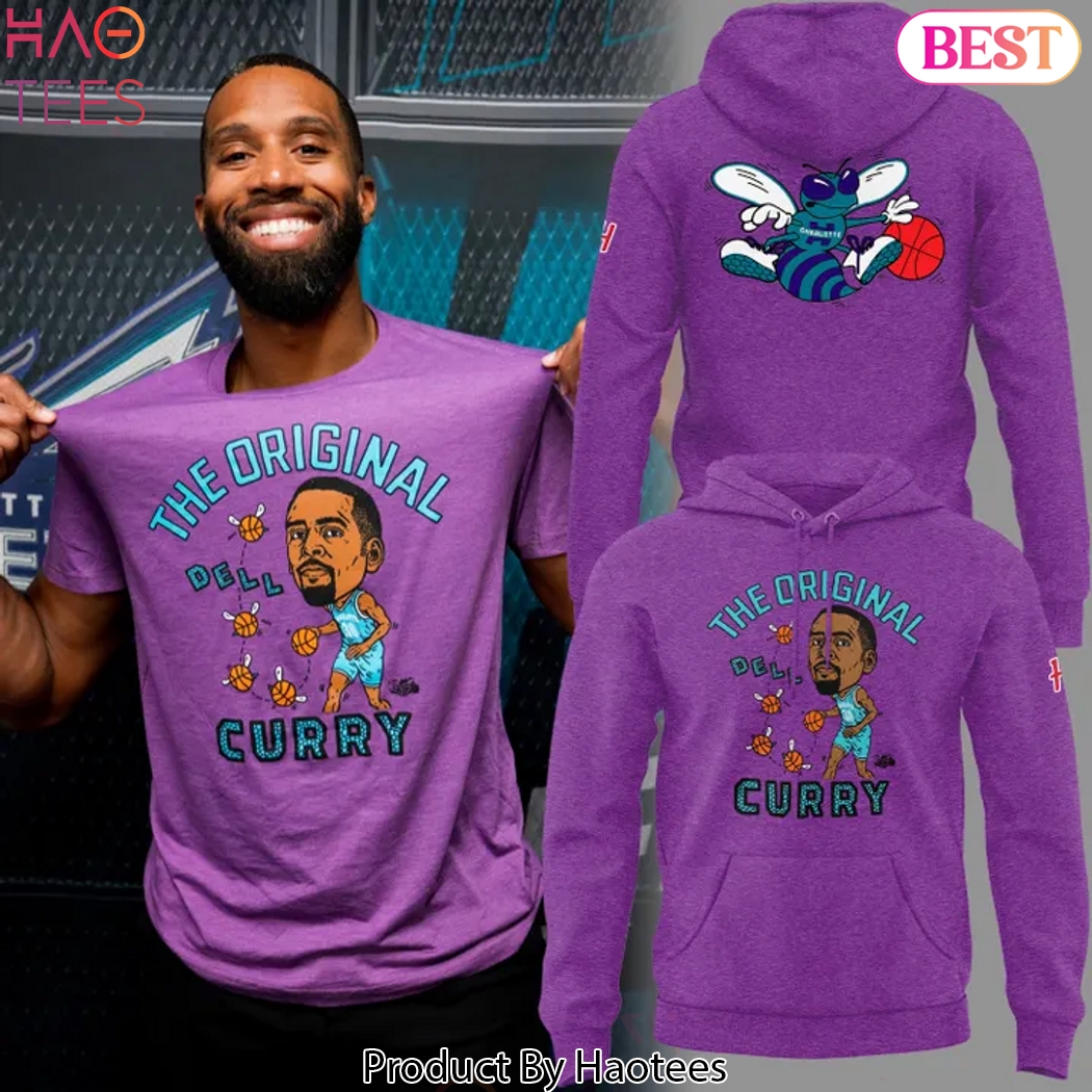 Charlotte Hornets The Original Dell Curry Hoodie Charlotte Hornets The Original Dell Curry Hoodie