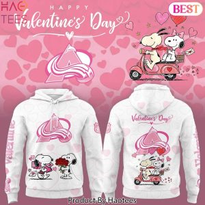 Colorado Avalanche Peanuts Happy Valentine Day 2026 Hoodie