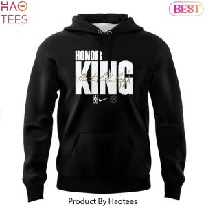 Denver Nuggets History Month MLK Jr Day NBA Team Issued Game Warm Up Hoodie