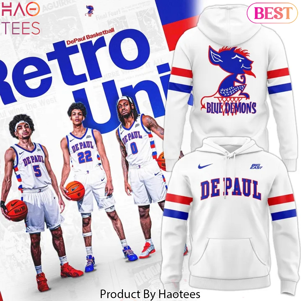 DePaul Blue Demons 2026 Basketball Hoodie DePaul Blue Demons 2026 Basketball Hoodie