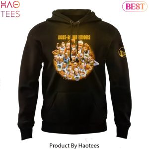 Golden State Warriors 2025-2026 Season Graphic Hoodie