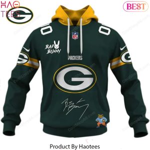 Green Bay Packers x Bad Bunny Super Bowl 2026 Hoodie