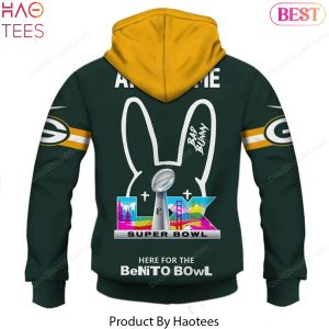 Green Bay Packers x Bad Bunny Super Bowl 2026 Hoodie